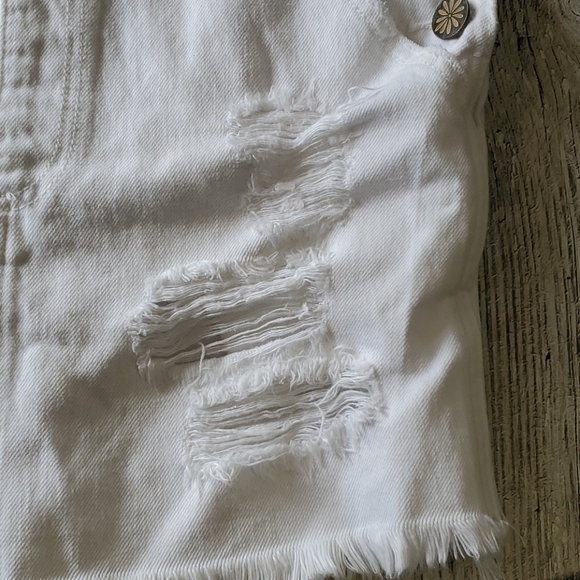 MuMu Blue white Jean overall dress - Picture 2 of 9